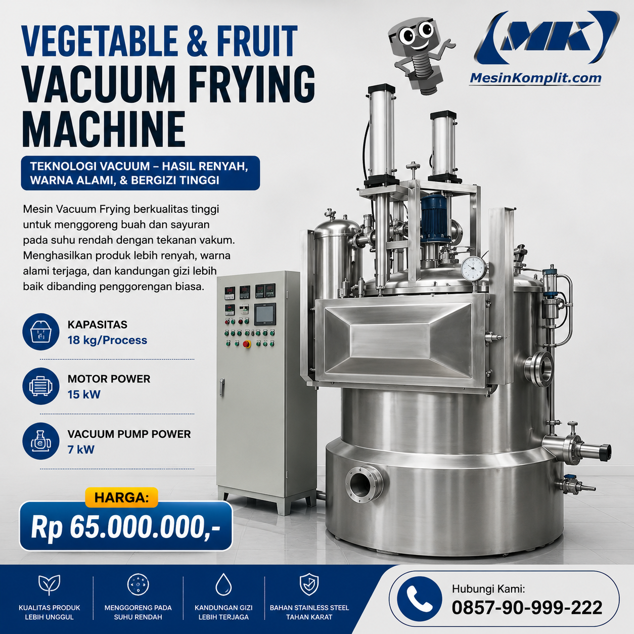 Mesin Vacuum Frying (MSK-...